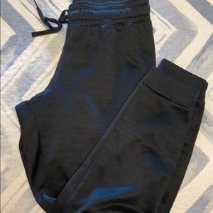 under armor black joggers